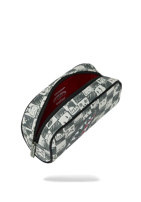Astuccio con stampa SPRAYGROUND | 910B9446NSZEMOTE CHECK